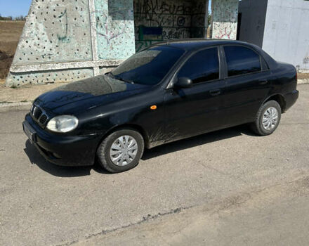 Черный Дэу Ланос, объемом двигателя 1.5 л и пробегом 200 тыс. км за 2500 $, фото 5 на Automoto.ua