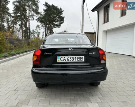 Черный Дэу Ланос, объемом двигателя 1.5 л и пробегом 158 тыс. км за 2850 $, фото 7 на Automoto.ua