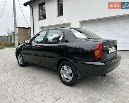 Черный Дэу Ланос, объемом двигателя 1.5 л и пробегом 158 тыс. км за 2850 $, фото 6 на Automoto.ua