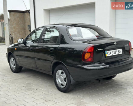 Черный Дэу Ланос, объемом двигателя 1.5 л и пробегом 158 тыс. км за 2850 $, фото 12 на Automoto.ua