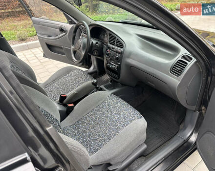 Черный Дэу Ланос, объемом двигателя 1.5 л и пробегом 158 тыс. км за 2850 $, фото 30 на Automoto.ua