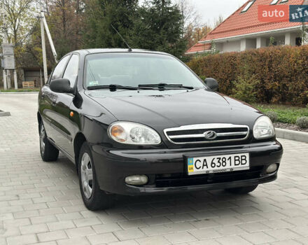 Черный Дэу Ланос, объемом двигателя 1.5 л и пробегом 158 тыс. км за 2850 $, фото 9 на Automoto.ua