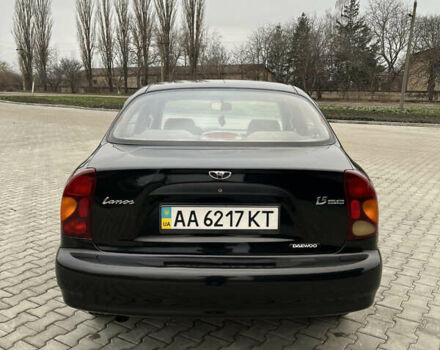Черный Дэу Ланос, объемом двигателя 1.5 л и пробегом 158 тыс. км за 3100 $, фото 2 на Automoto.ua