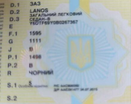 Чорний Деу Ланос, об'ємом двигуна 1.5 л та пробігом 248 тис. км за 1850 $, фото 5 на Automoto.ua