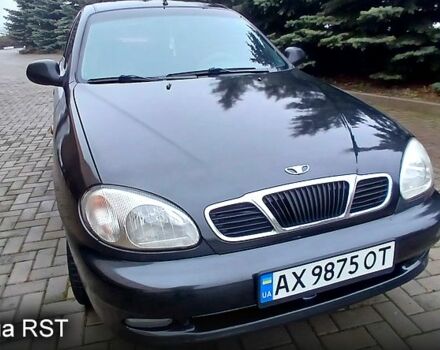 Черный Дэу Ланос, объемом двигателя 1.5 л и пробегом 170 тыс. км за 2500 $, фото 1 на Automoto.ua