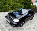 Черный Дэу Ланос, объемом двигателя 1.5 л и пробегом 188 тыс. км за 2400 $, фото 1 на Automoto.ua