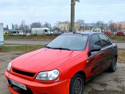 Дэу Ланос 2003 в Полтаве на Automoto.ua Черный Дэу Ланос, объемом двигателя 1.5 л и пробегом 164 тыс. км за 1600 $, фото 1 на Automoto.ua