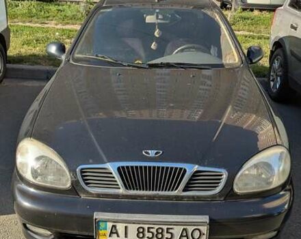 Чорний Деу Ланос, об'ємом двигуна 1.5 л та пробігом 245 тис. км за 2000 $, фото 1 на Automoto.ua
