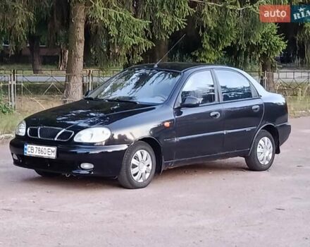 Чорний Деу Ланос, об'ємом двигуна 1.5 л та пробігом 260 тис. км за 1750 $, фото 1 на Automoto.ua
