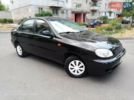 Дэу Ланос 2006 в Днепре (Днепропетровске) на Automoto.ua Черный Дэу Ланос, объемом двигателя 1.5 л и пробегом 200 тыс. км за 1999 $, фото 1 на Automoto.ua