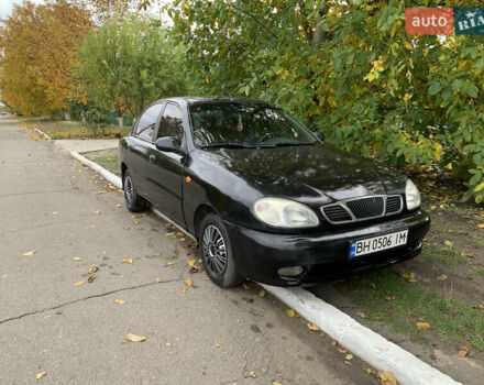 Чорний Деу Ланос, об'ємом двигуна 1.5 л та пробігом 263 тис. км за 2500 $, фото 1 на Automoto.ua
