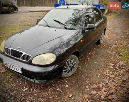 Черный Дэу Ланос, объемом двигателя 0 л и пробегом 201 тыс. км за 1500 $, фото 1 на Automoto.ua