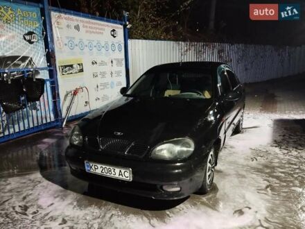 Черный Дэу Ланос, объемом двигателя 1.5 л и пробегом 350 тыс. км за 1850 $, фото 1 на Automoto.ua