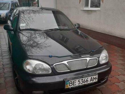 Чорний Деу Ланос, об'ємом двигуна 1.5 л та пробігом 94 тис. км за 2800 $, фото 1 на Automoto.ua