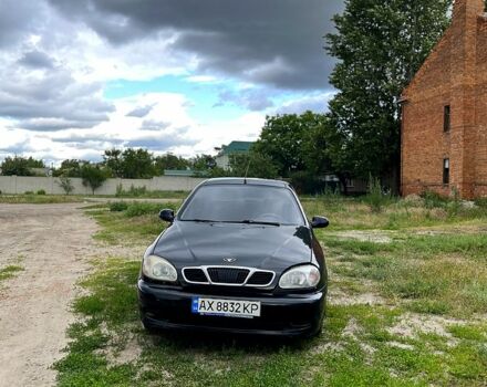 Чорний Деу Ланос, об'ємом двигуна 1.5 л та пробігом 250 тис. км за 1400 $, фото 1 на Automoto.ua