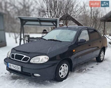 Черный Дэу Ланос, объемом двигателя 1.5 л и пробегом 235 тыс. км за 2500 $, фото 1 на Automoto.ua
