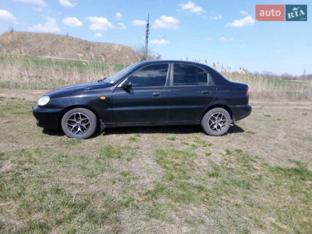 Дэу Ланос 2006 в Никополе на Automoto.ua Черный Дэу Ланос, объемом двигателя 1.5 л и пробегом 136 тыс. км за 3100 $, фото 1 на Automoto.ua