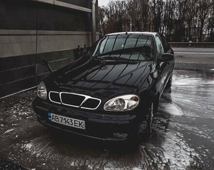 Черный Дэу Ланос, объемом двигателя 1.5 л и пробегом 234 тыс. км за 2300 $, фото 1 на Automoto.ua