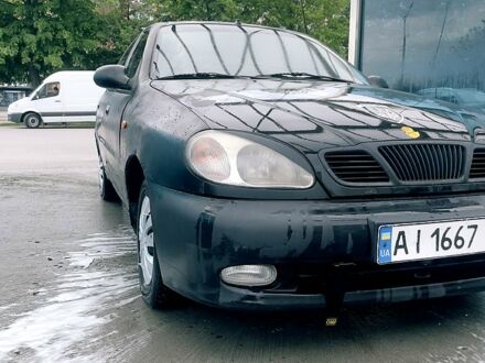 Дэу Ланос 2006 в Киеве на Automoto.ua Черный Дэу Ланос, объемом двигателя 1.3 л и пробегом 400 тыс. км за 1300 $, фото 1 на Automoto.ua