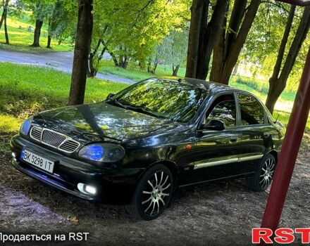 Черный Дэу Ланос, объемом двигателя 1.5 л и пробегом 0 тыс. км за 2000 $, фото 1 на Automoto.ua