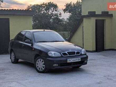 Дэу Ланос 2007 в Луцке на Automoto.ua Черный Дэу Ланос, объемом двигателя 1.3 л и пробегом 150 тыс. км за 1400 $, фото 1 на Automoto.ua