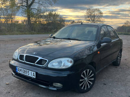 Дэу Ланос 2007 в Черняхове на Automoto.ua Черный Дэу Ланос, объемом двигателя 1.5 л и пробегом 113 тыс. км за 2700 $, фото 1 на Automoto.ua