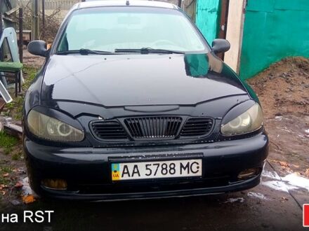 Черный Дэу Ланос, объемом двигателя 1.5 л и пробегом 0 тыс. км за 1999 $, фото 1 на Automoto.ua