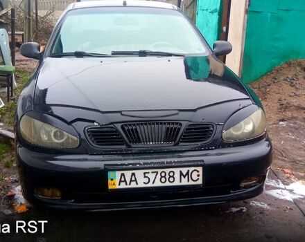 Черный Дэу Ланос, объемом двигателя 1.5 л и пробегом 0 тыс. км за 1999 $, фото 1 на Automoto.ua