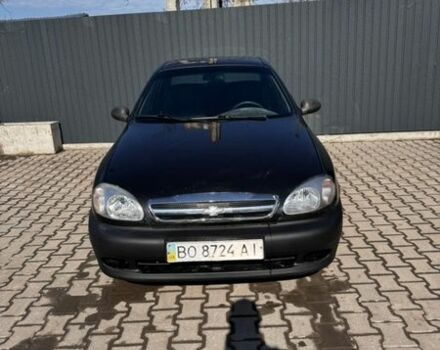 Черный Дэу Ланос, объемом двигателя 1.5 л и пробегом 207 тыс. км за 1650 $, фото 1 на Automoto.ua