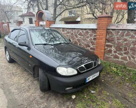 Чорний Деу Ланос, об'ємом двигуна 1.5 л та пробігом 175 тис. км за 2600 $, фото 1 на Automoto.ua