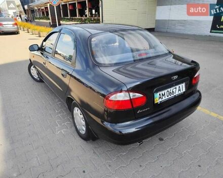 Чорний Деу Ланос, об'ємом двигуна 1.5 л та пробігом 81 тис. км за 3800 $, фото 1 на Automoto.ua