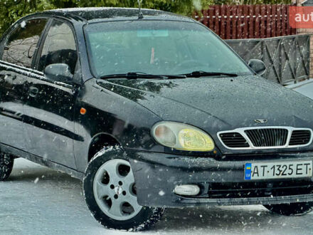 Чорний Деу Ланос, об'ємом двигуна 1.5 л та пробігом 180 тис. км за 1350 $, фото 1 на Automoto.ua