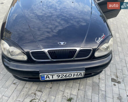 Черный Дэу Ланос, объемом двигателя 1.5 л и пробегом 145 тыс. км за 2000 $, фото 1 на Automoto.ua