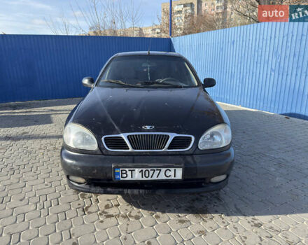 Чорний Деу Ланос, об'ємом двигуна 1.5 л та пробігом 201 тис. км за 1700 $, фото 1 на Automoto.ua