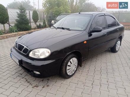Дэу Ланос 2007 в Могилев-Подольском на Automoto.ua Черный Дэу Ланос, объемом двигателя 1.5 л и пробегом 500 тыс. км за 2400 $, фото 1 на Automoto.ua