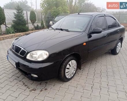 Чорний Деу Ланос, об'ємом двигуна 1.5 л та пробігом 220 тис. км за 2200 $, фото 1 на Automoto.ua