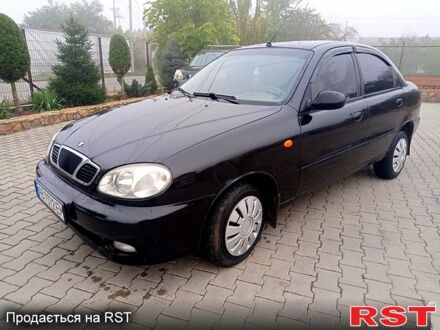 Черный Дэу Ланос, объемом двигателя 1.5 л и пробегом 0 тыс. км за 2300 $, фото 1 на Automoto.ua