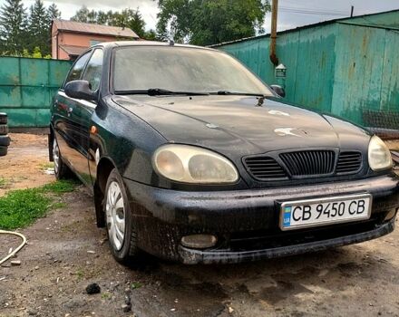 Черный Дэу Ланос, объемом двигателя 1.5 л и пробегом 0 тыс. км за 1350 $, фото 1 на Automoto.ua