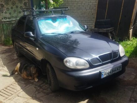 Черный Дэу Ланос, объемом двигателя 1.5 л и пробегом 298 тыс. км за 2603 $, фото 1 на Automoto.ua