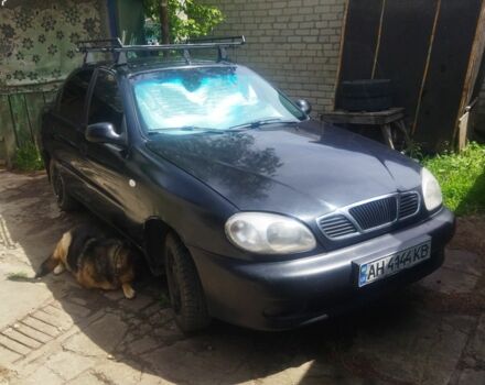 Черный Дэу Ланос, объемом двигателя 1.5 л и пробегом 298 тыс. км за 2603 $, фото 1 на Automoto.ua