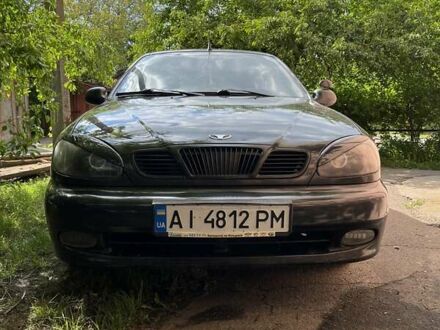 Деу Ланос 2007 у Золотоноше на Automoto.ua Чорний Деу Ланос, об'ємом двигуна 1.6 л та пробігом 280 тис. км за 2400 $, фото 1 на Automoto.ua
