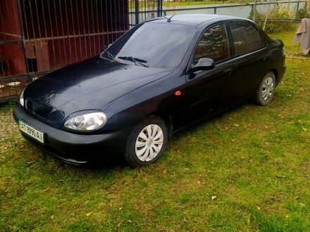 Дэу Ланос 2007 в Коломые на Automoto.ua Черный Дэу Ланос, объемом двигателя 1.5 л и пробегом 536 тыс. км за 1000 $, фото 1 на Automoto.ua