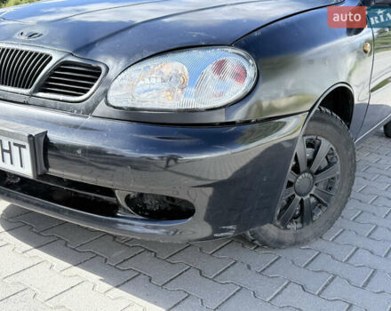 Чорний Деу Ланос, об'ємом двигуна 1.5 л та пробігом 190 тис. км за 1399 $, фото 1 на Automoto.ua