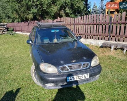Деу Ланос 2007 у Яремче на Automoto.ua Чорний Деу Ланос, об'ємом двигуна 1.5 л та пробігом 200 тис. км за 1018 $, фото 1 на Automoto.ua