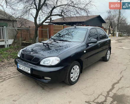 Чорний Деу Ланос, об'ємом двигуна 1.5 л та пробігом 210 тис. км за 3000 $, фото 1 на Automoto.ua