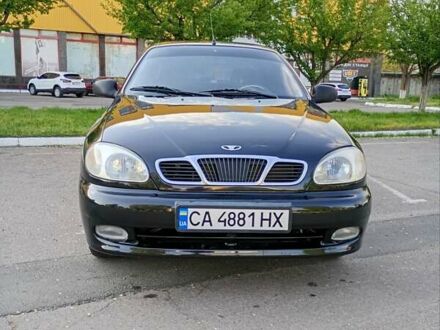 Дэу Ланос 2007 в Черкассах на Automoto.ua Черный Дэу Ланос, объемом двигателя 1.5 л и пробегом 250 тыс. км за 2600 $, фото 1 на Automoto.ua