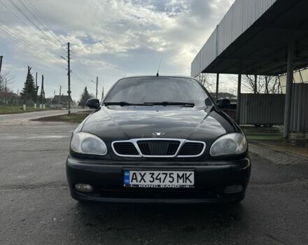 Черный Дэу Ланос, объемом двигателя 1.5 л и пробегом 150 тыс. км за 1700 $, фото 1 на Automoto.ua