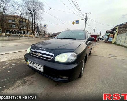 Чорний Деу Ланос, об'ємом двигуна 1.5 л та пробігом 220 тис. км за 1350 $, фото 1 на Automoto.ua