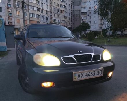 Чорний Деу Ланос, об'ємом двигуна 1.5 л та пробігом 261 тис. км за 2500 $, фото 1 на Automoto.ua