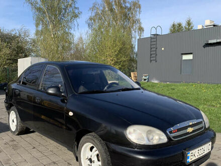 Дэу Ланос 2007 в Дубно на Automoto.ua Черный Дэу Ланос, объемом двигателя 1.5 л и пробегом 287 тыс. км за 1990 $, фото 1 на Automoto.ua